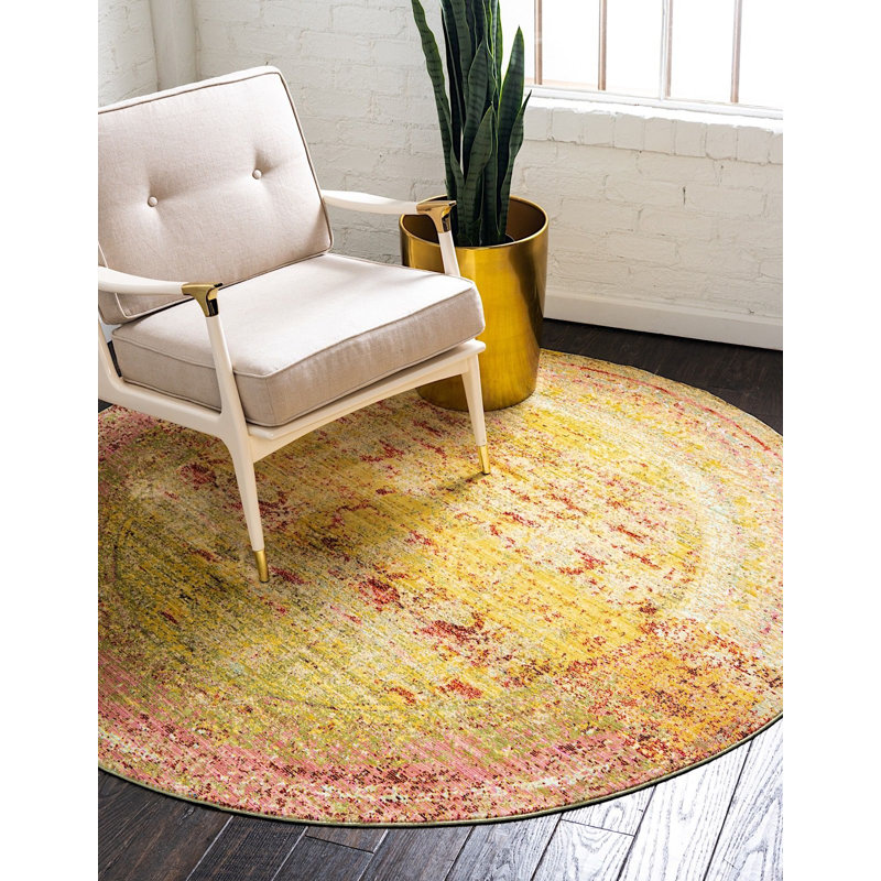 Tapis soleil de style sud-ouest Donminique, Carré 8 pi