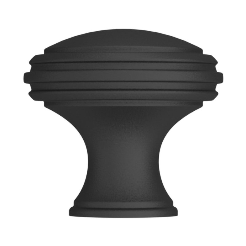 4456 Severin Fayerman Collection Knob, Satin Black
