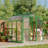 6x10 ft Walk-In Greenhouse, Aluminum Frame with Polycarbonate Panels, Adjustable Roof Vent, Lockable Door, Outdoor Backyard and Patio Garden Greenhouse-120880099-126058382