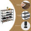 16 Pair Stackable Shoe Rack