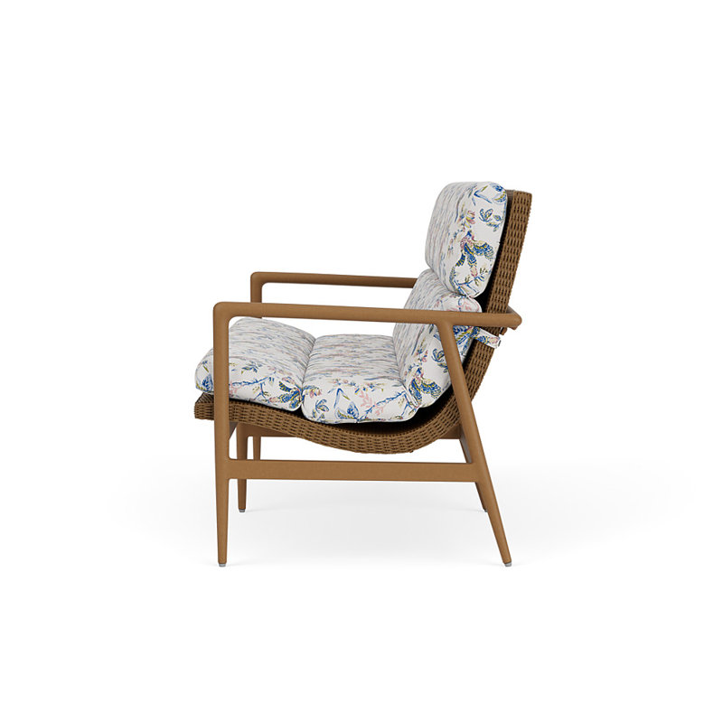 Cascade Outdoor - Seat, Whimsical Bird Song, Hickory