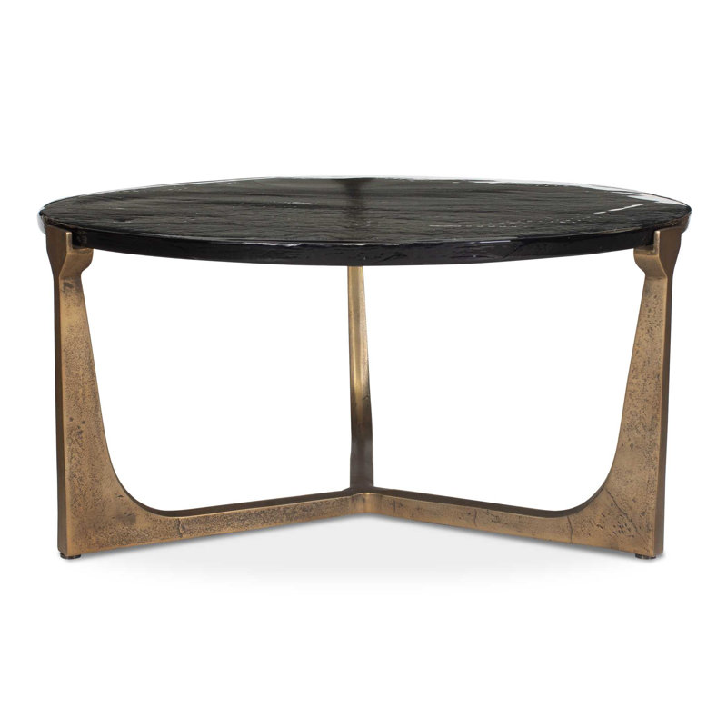 Uttermost Bohdi Outdoor Brass Coffee Table