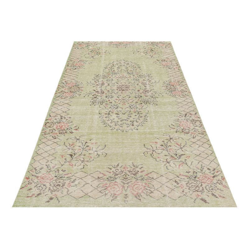 One-of-a-Kind 4'8" X 8'10" Hand Knotted Area Rug
