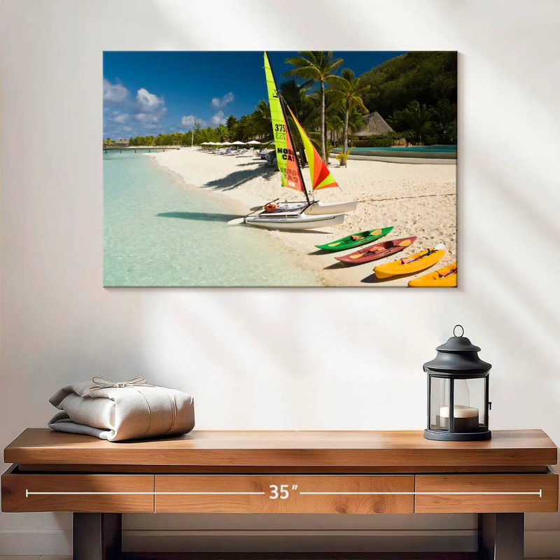 Catamaran And Kayaks