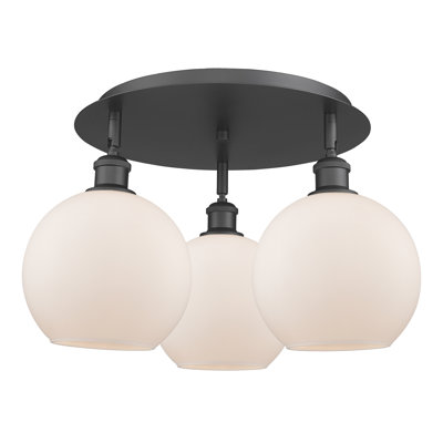 Plafonnier encastré 20 po 3 lumières Ellington
