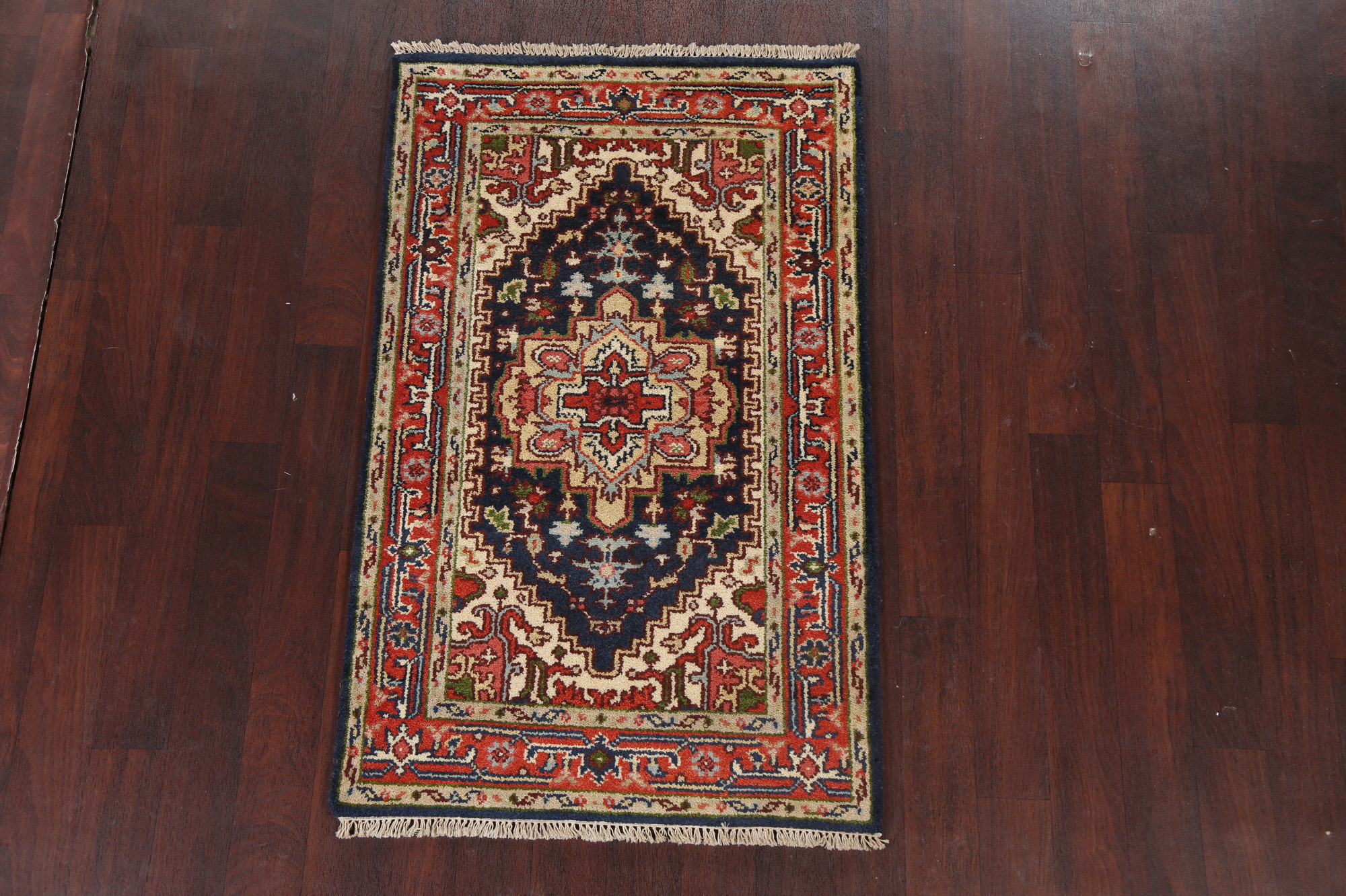 Bloomsbury Market Geometric Traditional Oriental Wool Rug 3x5 | Wayfair