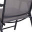 Ensemble de 2 chaises de patio pliantes portatives pour l'extérieur, avec accoudoirs pour la pelouse, le camping, la salle à manger, la plage-132457926-132457929