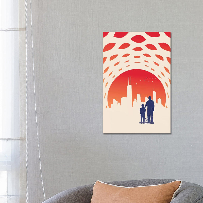 The Skyline by Jay Fleck - Wrapped Canvas Print, 66.04 cm H x 45.72 cm W x 1.91 cm D
