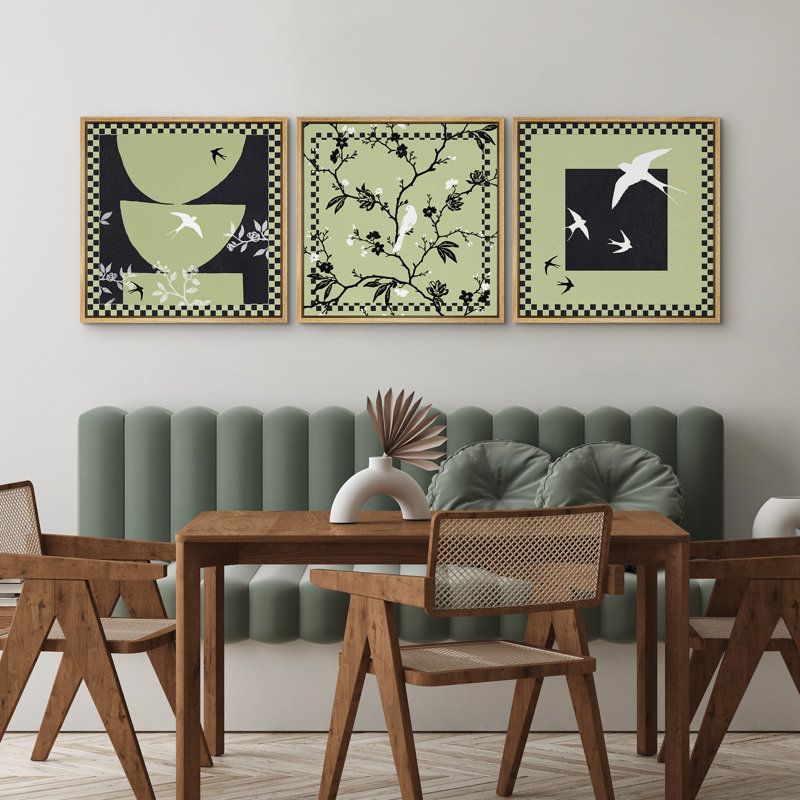 Abstrait sauge vert sauvage, art floral, minimaliste, moderne, boho, art mural, décoration de salon, Naturel