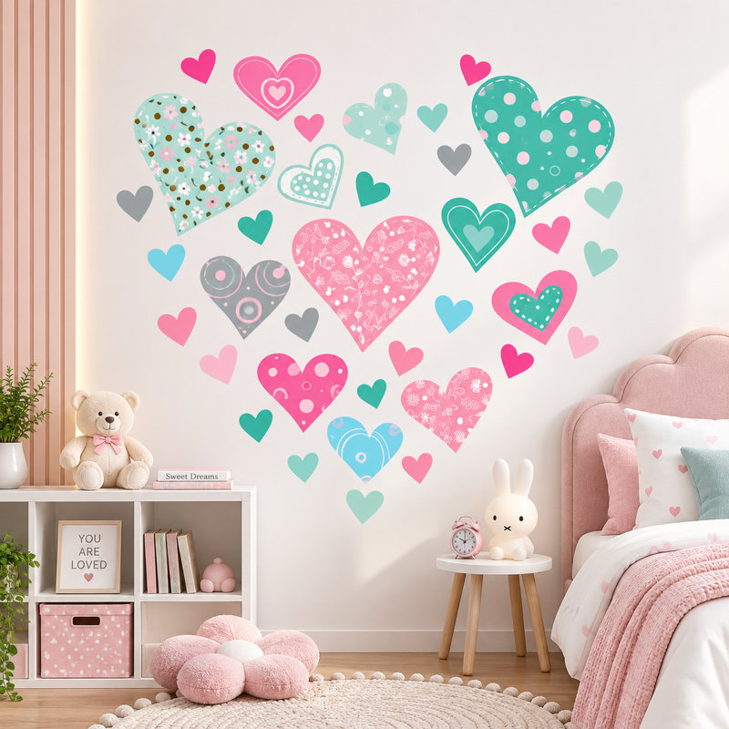 Fantasy & Sci-Fi Non-Wall Damaging Wall Decal, Scheme C