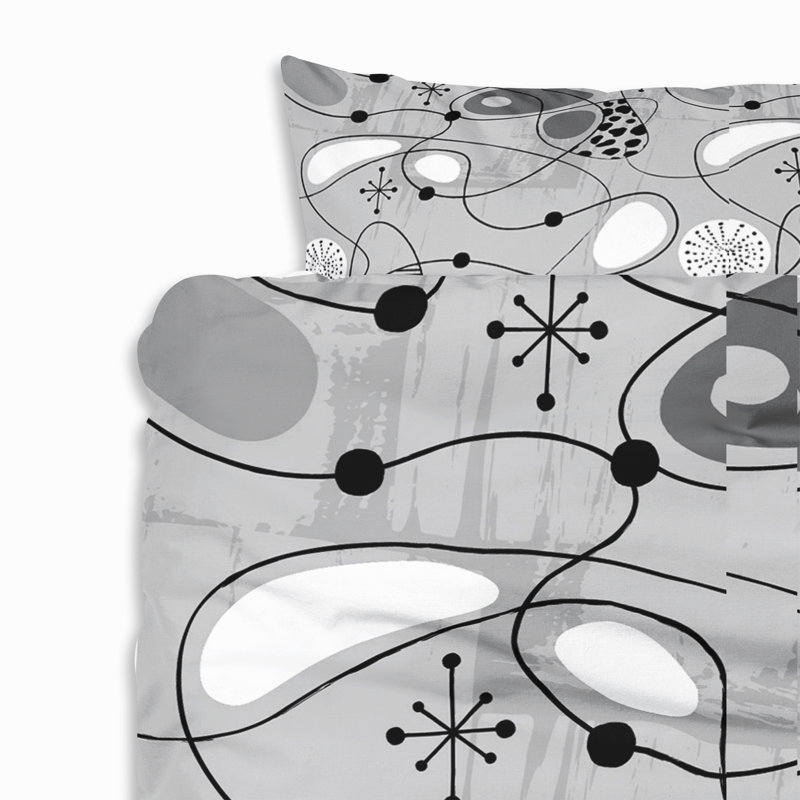 Polyester Duvet Cover, Twin Duvet Cover + 1 Standard Sham
