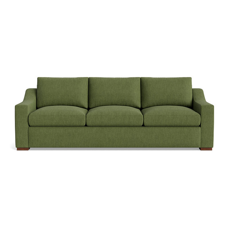 Lucca Sofa (95"), Performance Weave - Basil