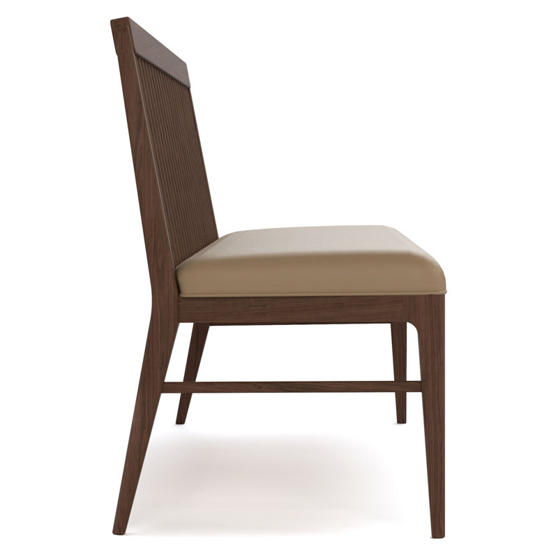Walnut Grove Leather Dining Bench