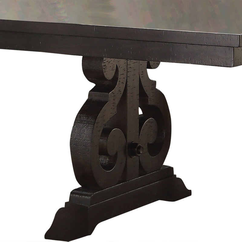 Geramie Extendable Solid Wood Dining Table