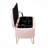 Faux Fur Upholstered Bench-1189100419