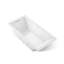 Underscore 66" x 32" Whirlpool Acrylic Bathtub with Heater-695307014
