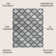 Kaliee Modern Geometric Tile Pattern Navy/Cream Indoor/Outdoor Rug