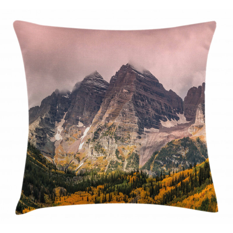 Housse de coussin Mountain / Snowy Peaks