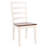 Modern Solid Wood 5-Piece Dining Set – Stylish Natural & Cream White Accents for Elegant Dining Room-2032340926