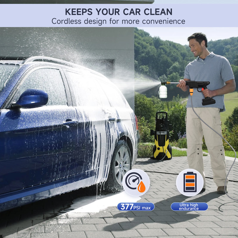 BRUCE SHARK LLC Bagless Cleaner Pressure Washer