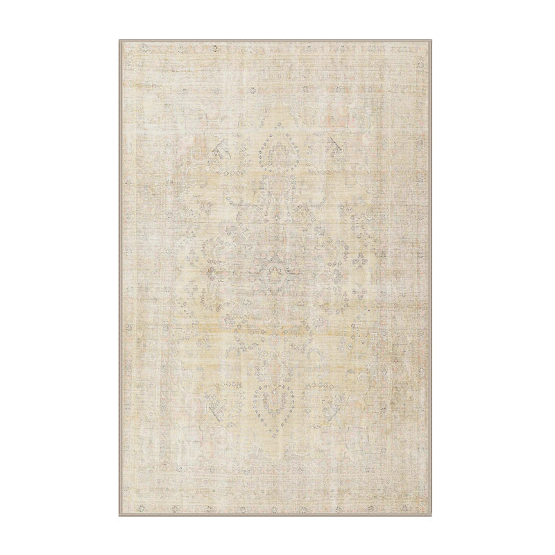 Tapis oriental tissé à la machine, Tapis de couloir 2 pi x 5 pi