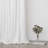 Aard Linen Semi Sheer Curtain Single Panel