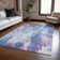 Machine Washable Indoor/Outdoor Claudian ACN1640 Blue Rug