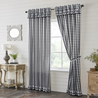 Rambiri 100% Cotton Room Darkening Curtain Pair