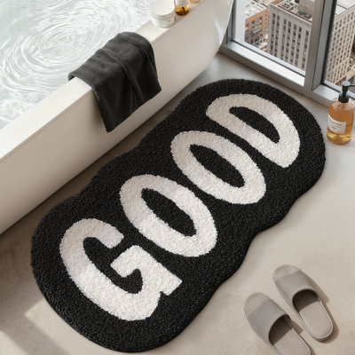 Non‑Slip Machine Washable Absorbent Soft Bath Rug