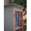 Support à vin rectangulaire en bois massif 23,62 "gris