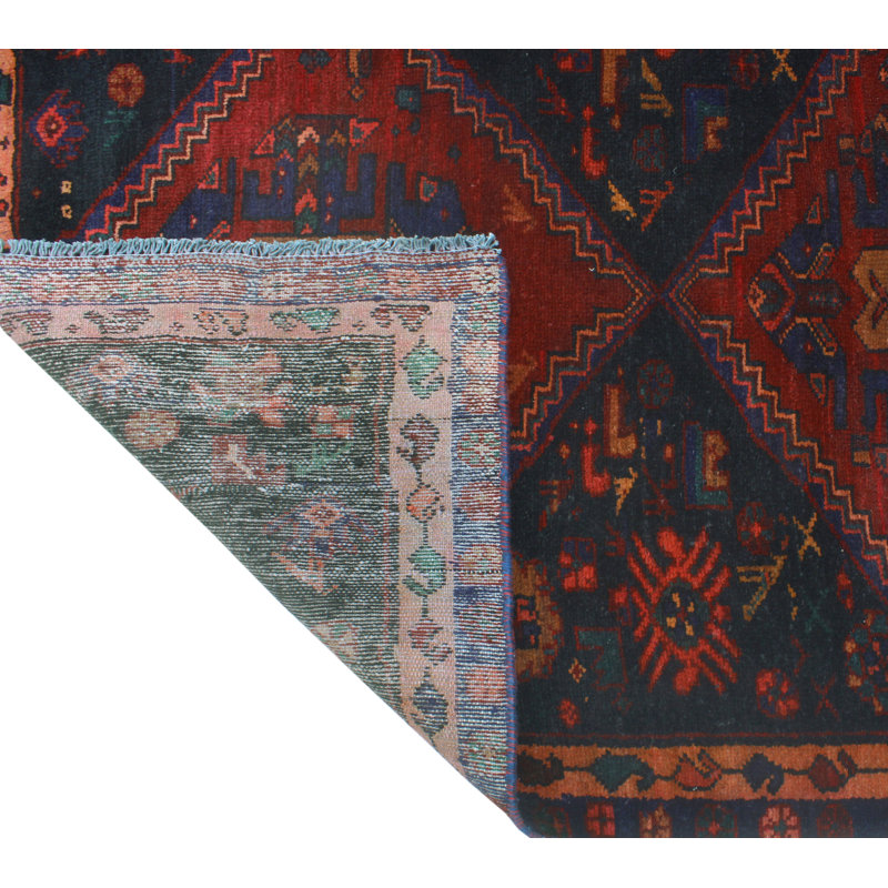 Tapis de couloir gris anthracite Fine Vintage