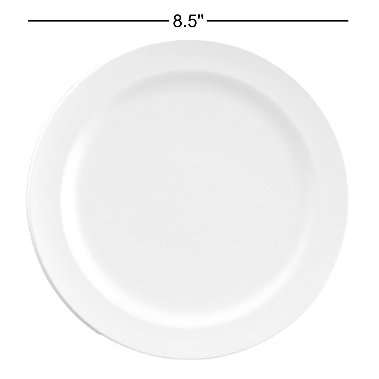 Tarhong Matte White Salad Plate