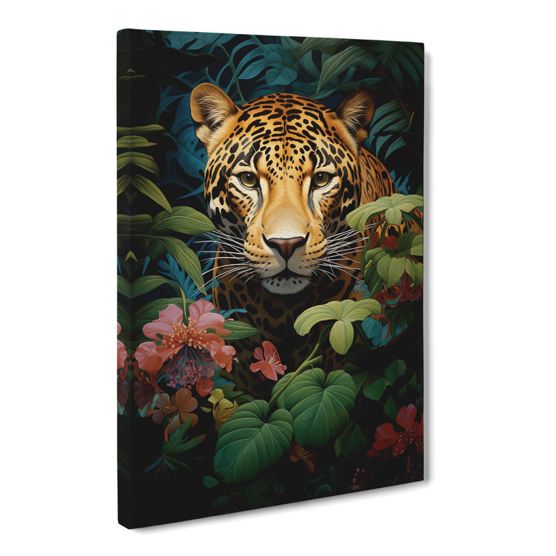 Leopard Orphism - No Frame Print, 50cm H x 35cm W x 3cm D