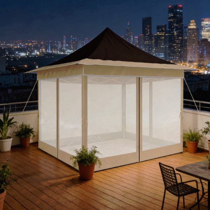 Gazebo, moustiquaire pour l'extérieur avec sac de transport