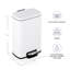 Poubelle à pédale en acier 1,3 gallon-73259012