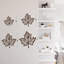 Décoration murale en métal Botanical Leaf Modern Abstract-124838582-124838586