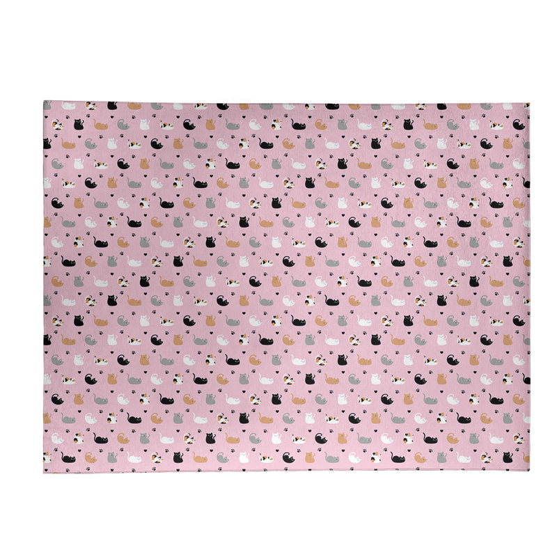 Chenille Geometric Indoor Rug, Rectangle 5' x 7'