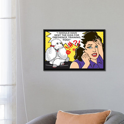 «Obedience Training», impression sur toile