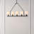 Adalric 5 - Light Modern Linear Chandelier