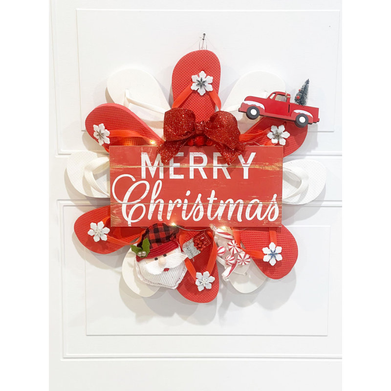 Couronne de Noël lumineuse