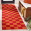 Della Area Rug in Red / Rust-1192373760