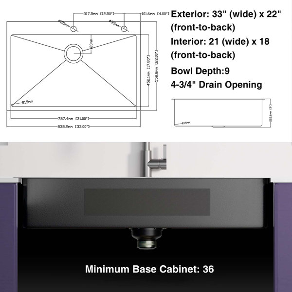 Dimensions du produit