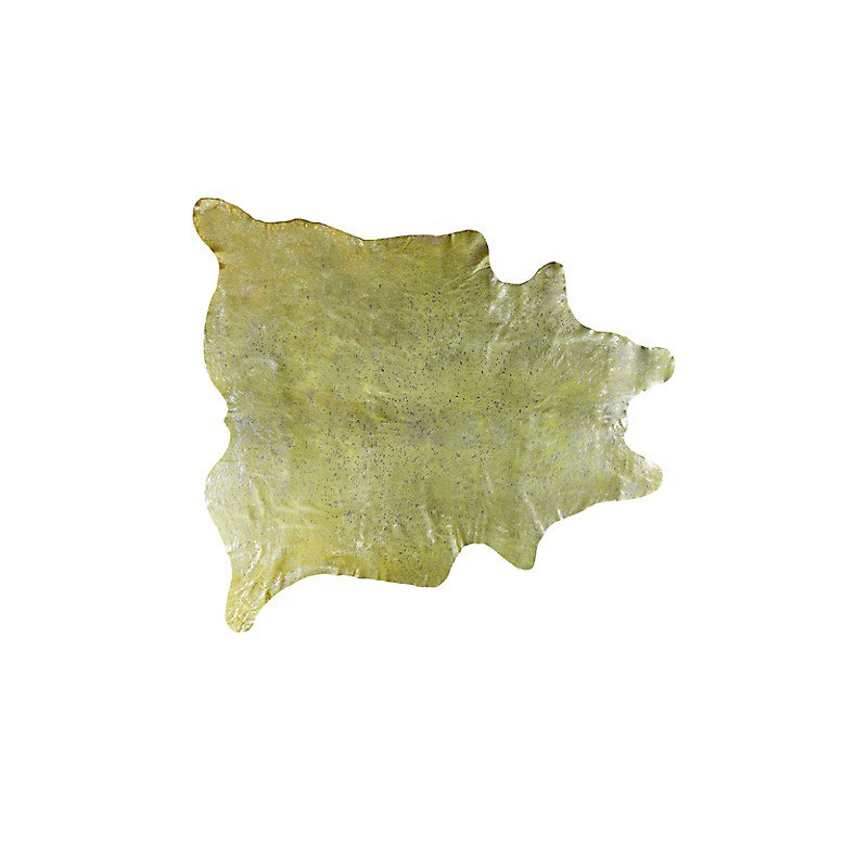 Tapis vert/argenté vache Naglee