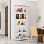 Vitrine à double porte vitrée avec 5 tablettes, vitrine-548365562