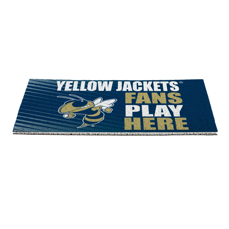 Georgia Tech Fan PVC Mat, 28"x16"