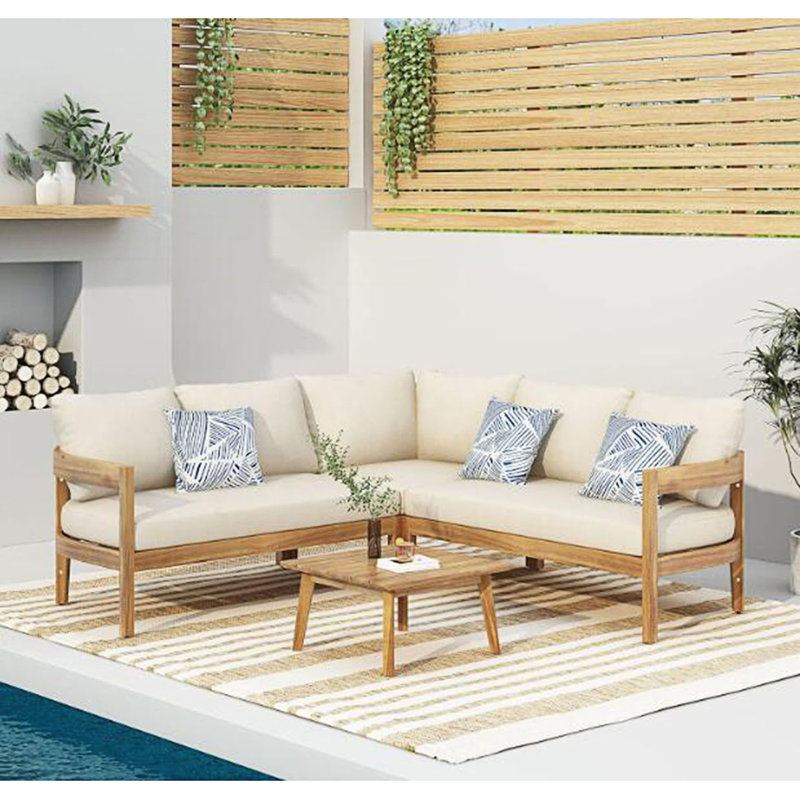 Sofa Set, L Shape Sofa And Coffee Table