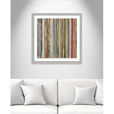 Casimir 'Classic Records' Framed Graphic Art Print