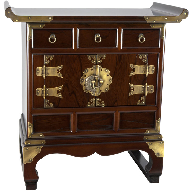 Table de bout avec rangement Dianalee