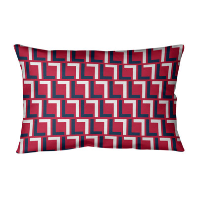 Geometric Reversible Throw Pillow