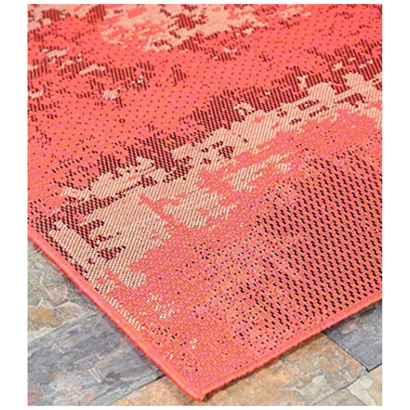 Tapis d’intérieur/extérieur fondue design abstract coucher Mattingly, Rectangulaire 4 pi 5 po x 7 pi